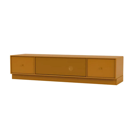 TV & Sound modul Octave II, VI18 medium, inkl. sokkel fra Montana - Amber / Sokkel 7 cm - Jacobsen Plus