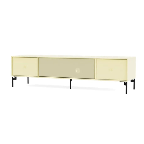 TV & Sound modul Octave II, VI18 medium, inkl. ben fra Montana - Camomile / Black - Jacobsen Plus