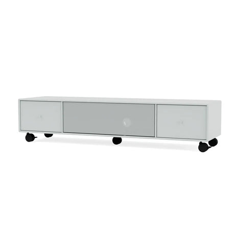 TV & Sound modul Octave II, VI18 medium, inkl. hjul fra Montana - Oyster - Jacobsen Plus