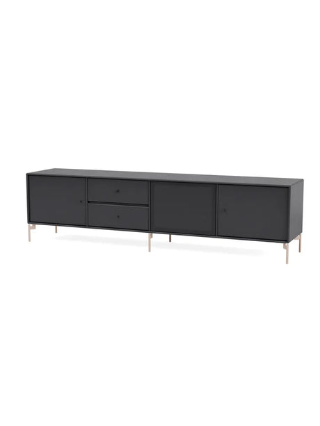 TV & Sound Modul, Octave VIII, inkl. ben fra Montana - Anthracite / Mushroom - Jacobsen Plus