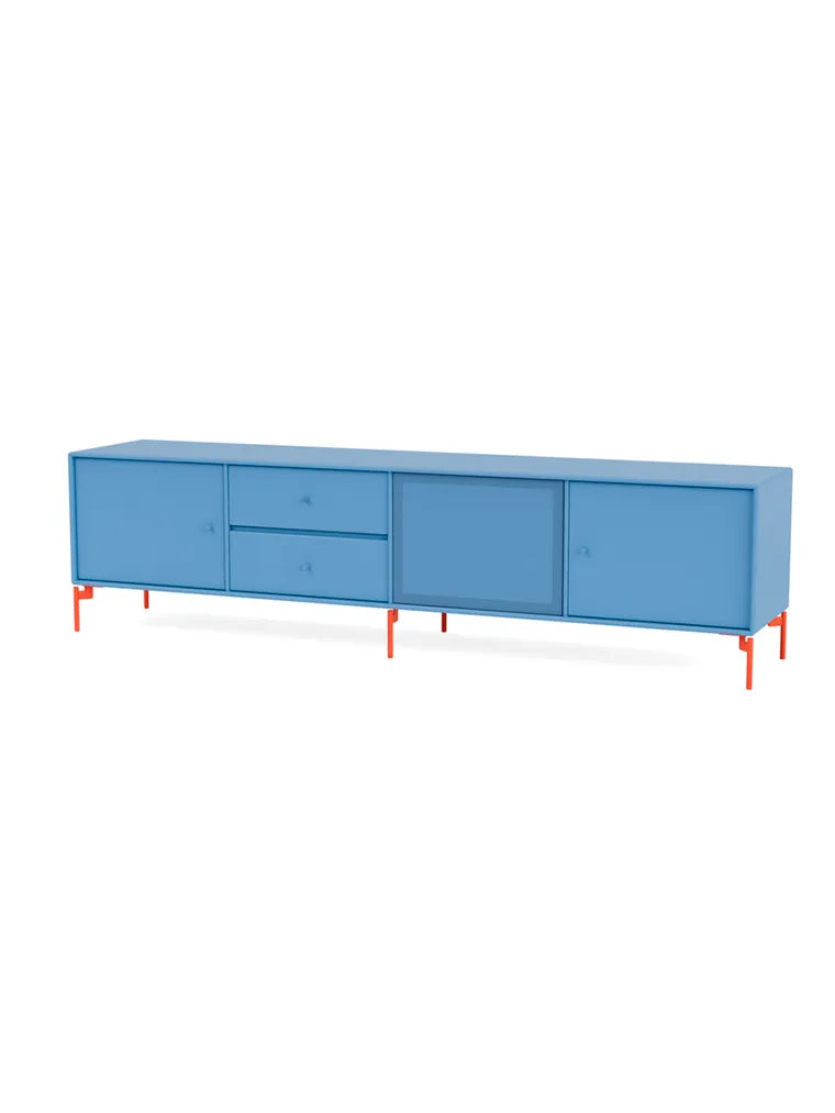 TV & Sound Modul, Octave VIII, inkl. ben fra Montana - Azure / Rosehip - Jacobsen Plus