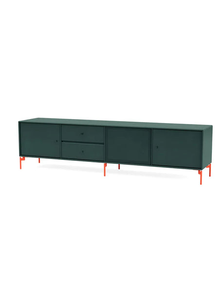 TV & Sound Modul, Octave VIII, inkl. ben fra Montana - Black Jade / Rosehip - Jacobsen Plus