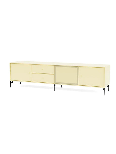 TV & Sound Modul, Octave VIII, inkl. ben fra Montana - Camomile / Black - Jacobsen Plus