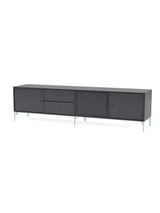 TV & Sound Modul, Octave VIII, inkl. ben fra Montana - Coal / Flint - Jacobsen Plus