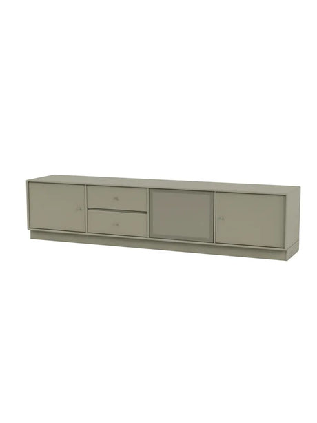 TV & Sound Modul, Octave VIII, inkl. sokkel fra Montana - Fennel / 7 cm sokkel - Jacobsen Plus