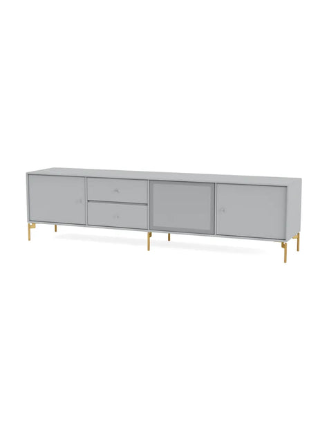 TV & Sound Modul, Octave VIII, inkl. metal ben fra Montana - Fjord / Messing - Jacobsen Plus