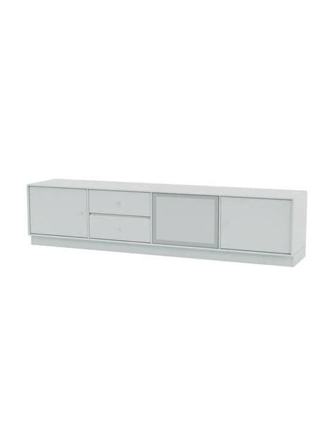 TV & Sound Modul, Octave VIII, inkl. sokkel fra Montana - Oyster / 7 cm sokkel - Jacobsen Plus