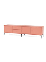 TV & Sound Modul, Octave VIII, inkl. ben fra Montana - Rhubarb / Black - Jacobsen Plus