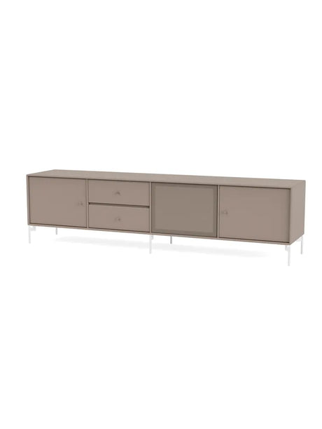 TV & Sound Modul, Octave VIII, inkl. ben fra Montana - Truffle / Snow - Jacobsen Plus