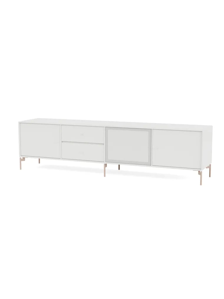 TV & Sound Modul, Octave VIII, inkl. ben fra Montana - White / Mushroom - Jacobsen Plus