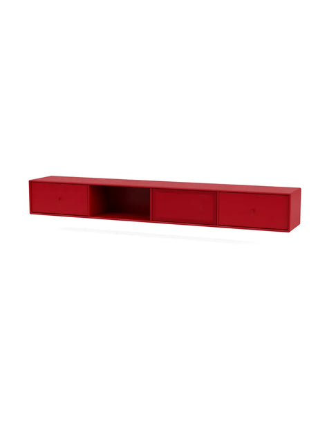 TV & Sound Modul, Octave VII, inkl. ophæng fra Montana - Beetroot - Jacobsen Plus