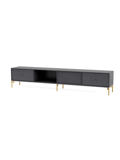 TV & Sound Modul, Octave VII, inkl. metal ben fra Montana - Coal / Messing - Jacobsen Plus