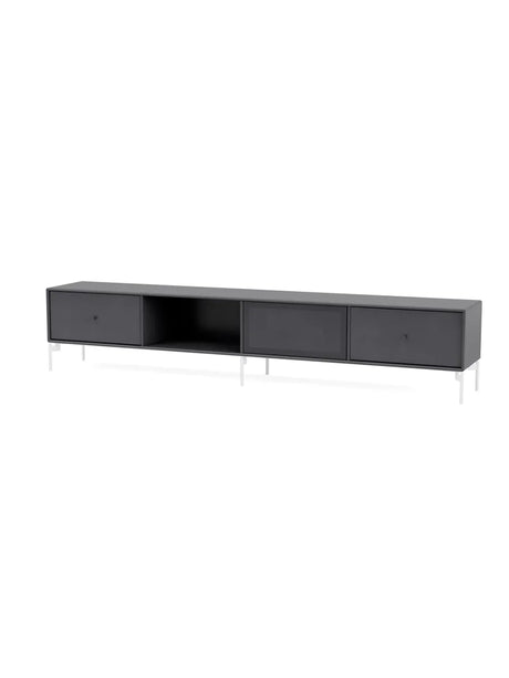 TV & Sound Modul, Octave VII, inkl. ben fra Montana - Coal / Snow - Jacobsen Plus