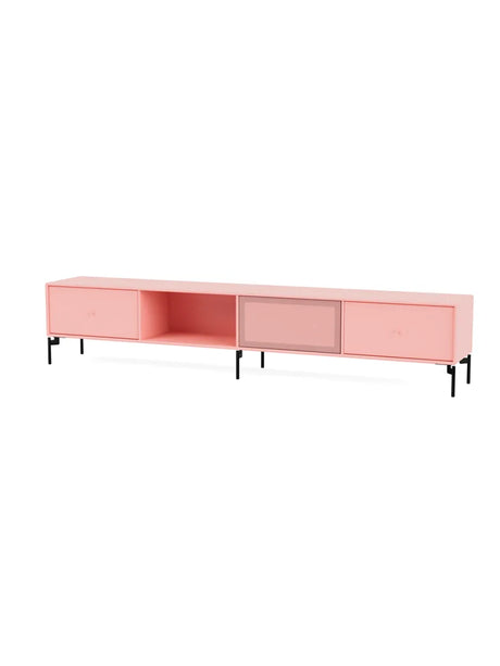 TV & Sound Modul, Octave VII, inkl. ben fra Montana - Ruby / Black - Jacobsen Plus