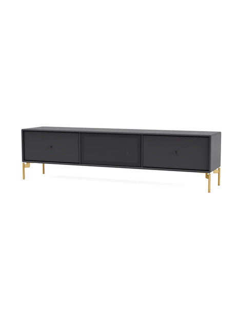 TV & Sound Modul, Octave V, inkl. ben messing fra Montana - Anthracite - Jacobsen Plus