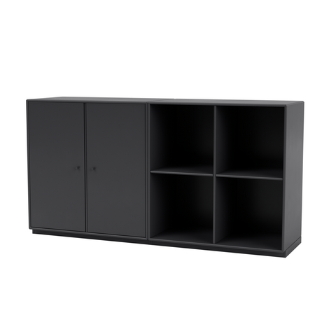 Pair reol, inkl. ophæng fra Montana - Anthracite - Jacobsen Plus