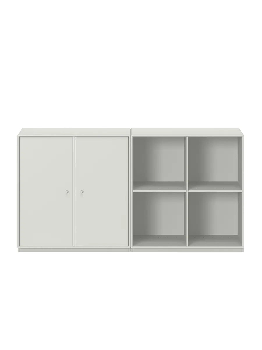 Pair reol, inkl. sokkel fra Montana - Nordic / Sokkel 3 cm - Jacobsen Plus