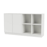 Pair reol, inkl. sokkel fra Montana - White / Sokkel 7 cm - Jacobsen Plus