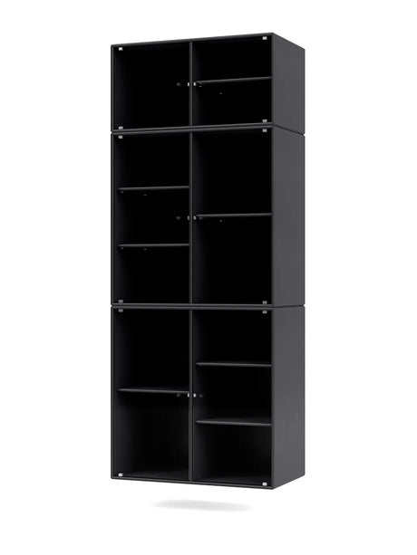 Ripple IV Vitrineskab, inkl. ophæng fra Montana - Anthracite - Jacobsen Plus