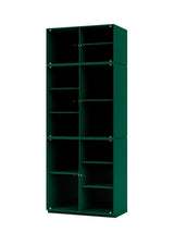 Ripple IV Vitrineskab, inkl. sokkel fra Montana - Pine / Sokkel 7 cm - Jacobsen Plus