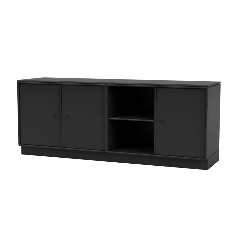 Save Skænk, inkl. sokkel fra Montana - Black / Sokkel 7 cm - Jacobsen Plus
