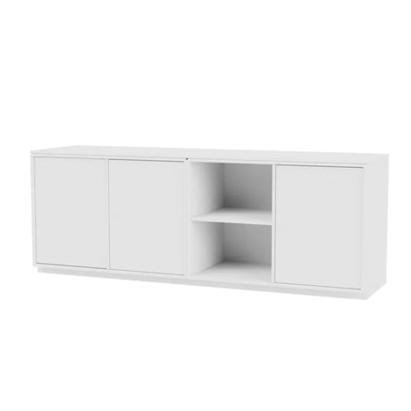 Save Skænk, inkl. sokkel fra Montana - New white / Sokkel 3 cm - Jacobsen Plus