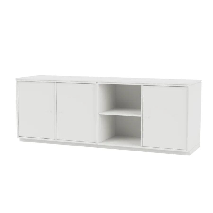 Save Skænk, inkl. sokkel fra Montana - White / Sokkel 3 cm - Jacobsen Plus