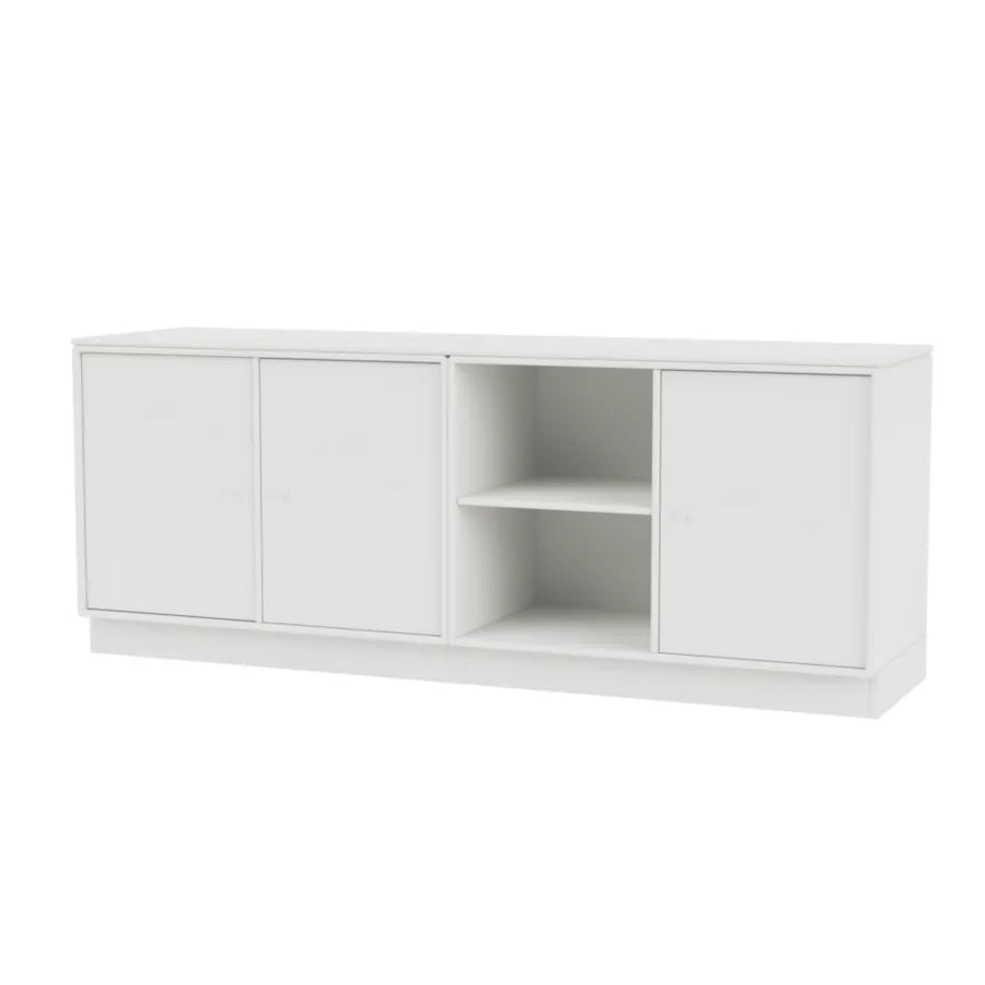 Save Skænk, inkl. sokkel fra Montana - White / Sokkel 7 cm - Jacobsen Plus