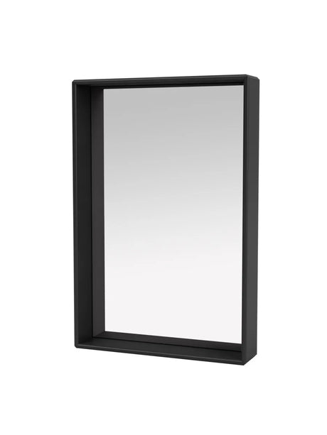Colour Frame spejl - Shelfie (SPB1208K), B 46,8 x H 69,6 cm fra Montana - Black - Jacobsen Plus