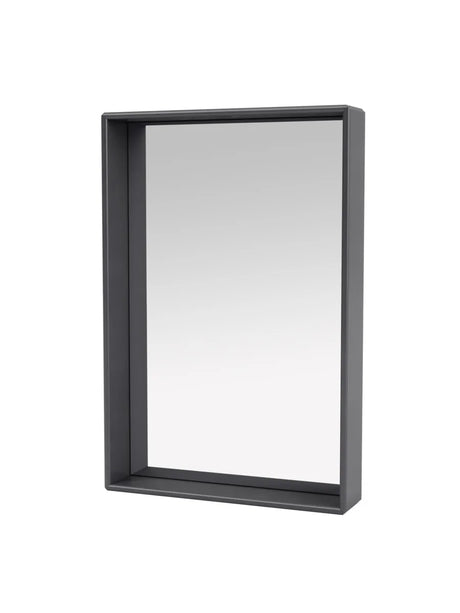 Colour Frame spejl - Shelfie (SPB1208K), B 46,8 x H 69,6 cm fra Montana - Coal - Jacobsen Plus