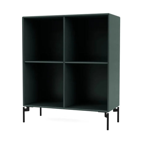 1112 reol inkl. ben fra Montana - Black Jade / Black - Jacobsen Plus