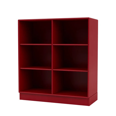 1113 Regal inkl. Sockel von Montana - Beetroot / Sockel 7 cm - Jacobsen Plus