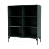1113 Regal inkl. Beine von Montana - Black Jade / Schwarz - Jacobsen Plus
