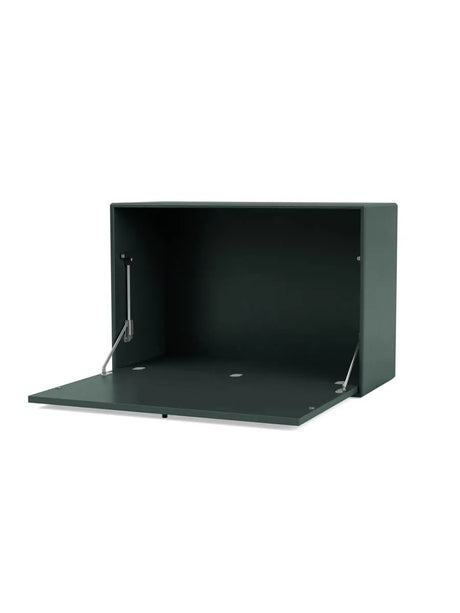 Schreibtischmodul 4119 von Montana - Tiefe: 30 cm / Black Jade - Jacobsen Plus