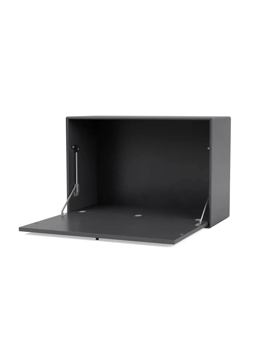 Skrivebordsmodul 4119 fra Montana - Dybde: 30 cm / Coal - Jacobsen Plus
