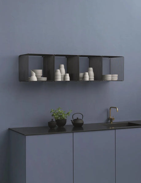 Panton Wire D20, Schwarz von Montana - 2 - Jacobsen Plus