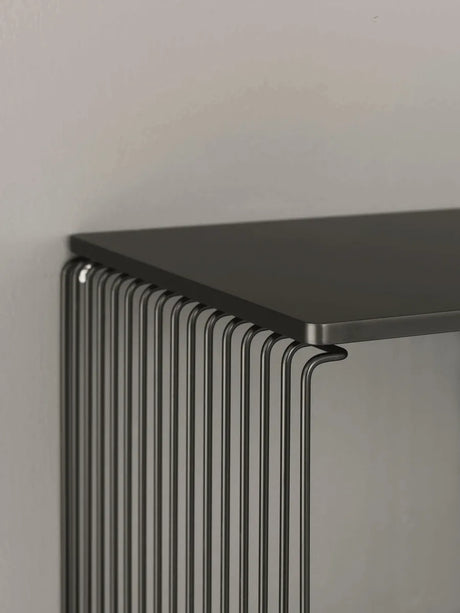 Topplatte für Panton Wire von Montana - Enkel: 34,8 x 34,8 cm / Schwarz 05 - Jacobsen Plus
