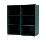 1113 Regal inkl. Beine von Montana - Black Jade / Schnee - Jacobsen Plus