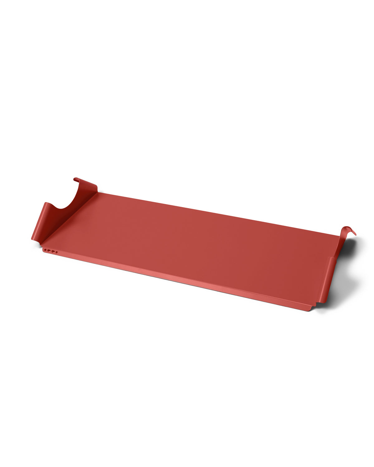 Pedestal - Moon Tray Shelf, Regalbrett für TV-Ständer - Feuriges Rot - Jacobsen Plus