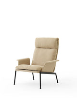 Muno LN17 Lounge Chair fra &Tradition - Clay 0007 / Warm Black - Jacobsen Plus