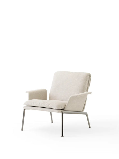Muno LN19 Lounge Chair von &Tradition - Cifrado 0221 / Dunkles Chrom - Jacobsen Plus