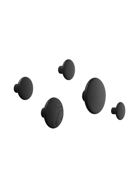 Dots (5 stk) von Muuto - Schwarz - Jacobsen Plus