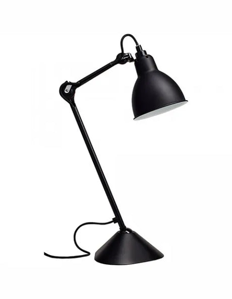 Nr. 205 Tischleuchte von Lampe Gras - Schwarzes Gestell / Schwarz - Jacobsen Plus