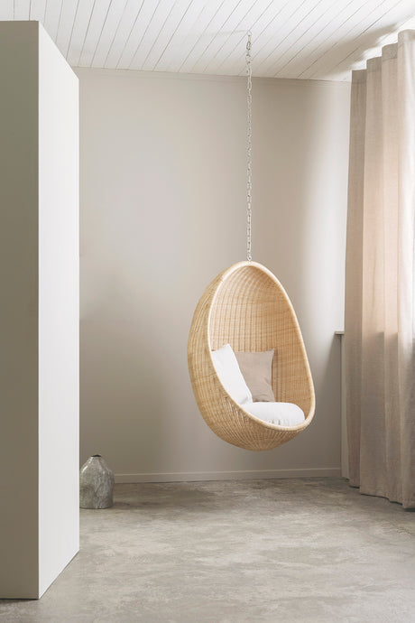 Hanging Egg inkl. Kette von Sika-Design - A622 Crumble - Beige - Jacobsen Plus