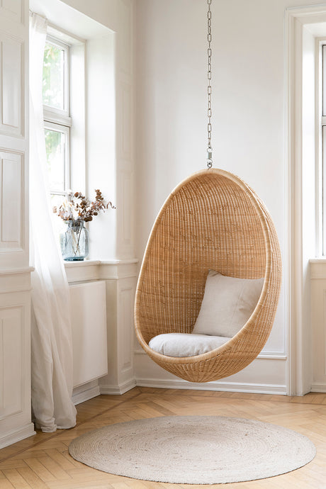 Hanging Egg inkl. Kette von Sika-Design - A622 Crumble - Beige - Jacobsen Plus