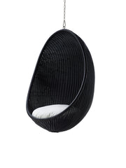 Outdoor Hanging Egg, Black af Nanna Ditzel