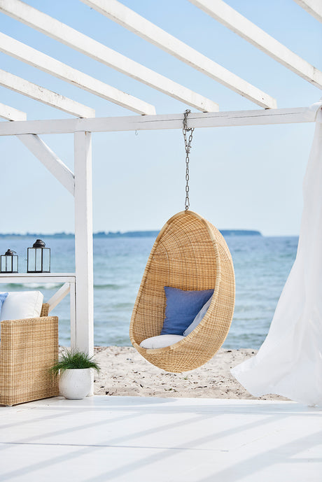 Outdoor Hanging Egg von Nanna Ditzel - A615 Tempotest - Denim - Jacobsen Plus