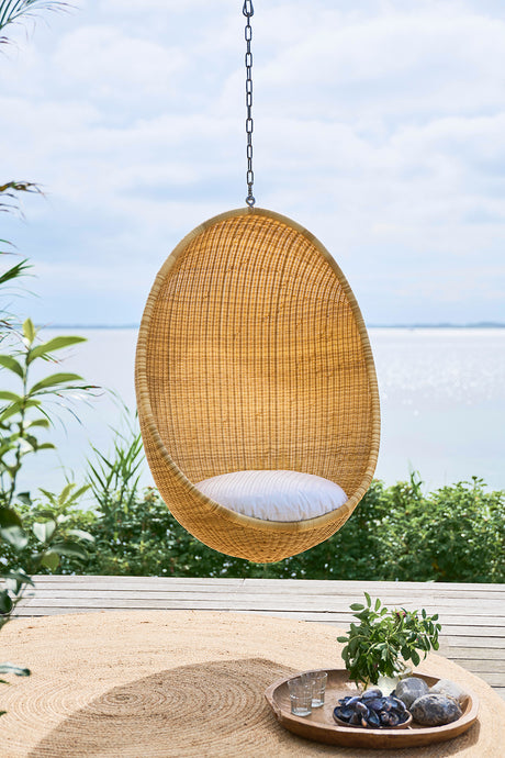 Outdoor Hanging Egg von Nanna Ditzel - A615 Tempotest - Denim - Jacobsen Plus