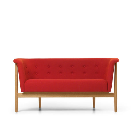 ND52-2 Vita 2 pers. Sofa von Nanna Ditzel - Eiche Öl / Sisu 0645 - Jacobsen Plus