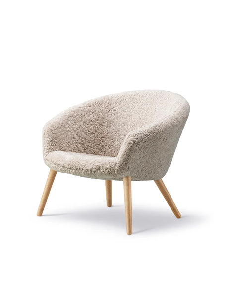 Ditzel Lounge Chair, Lammfell von Fredericia Furniture - Eg - Jacobsen Plus